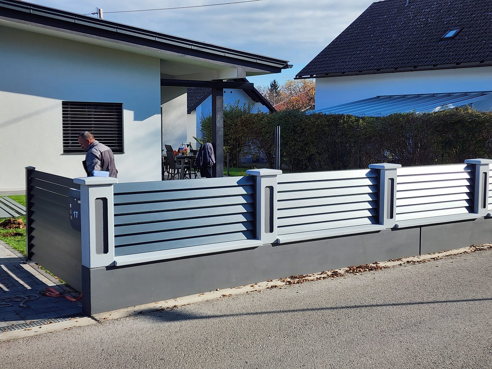 Montaža aluminijske ograde – Austrija